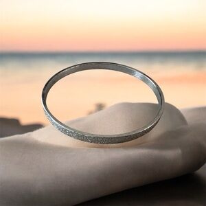 Vintage Silver Bangle Bracelet